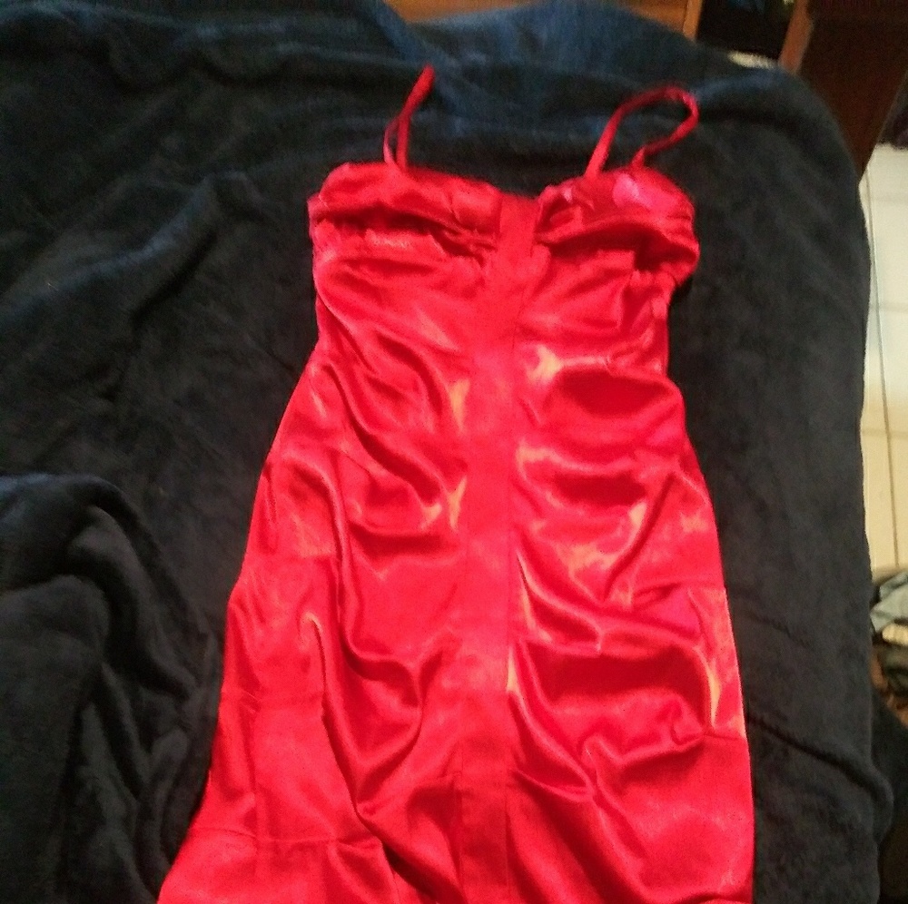 Red dress